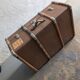 Antique travel trunk