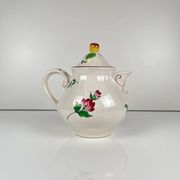 Small teapot KG Lunéville, model "Réverbère", tulip pattern.