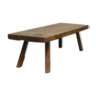 Vintage oak bench 1930 s
