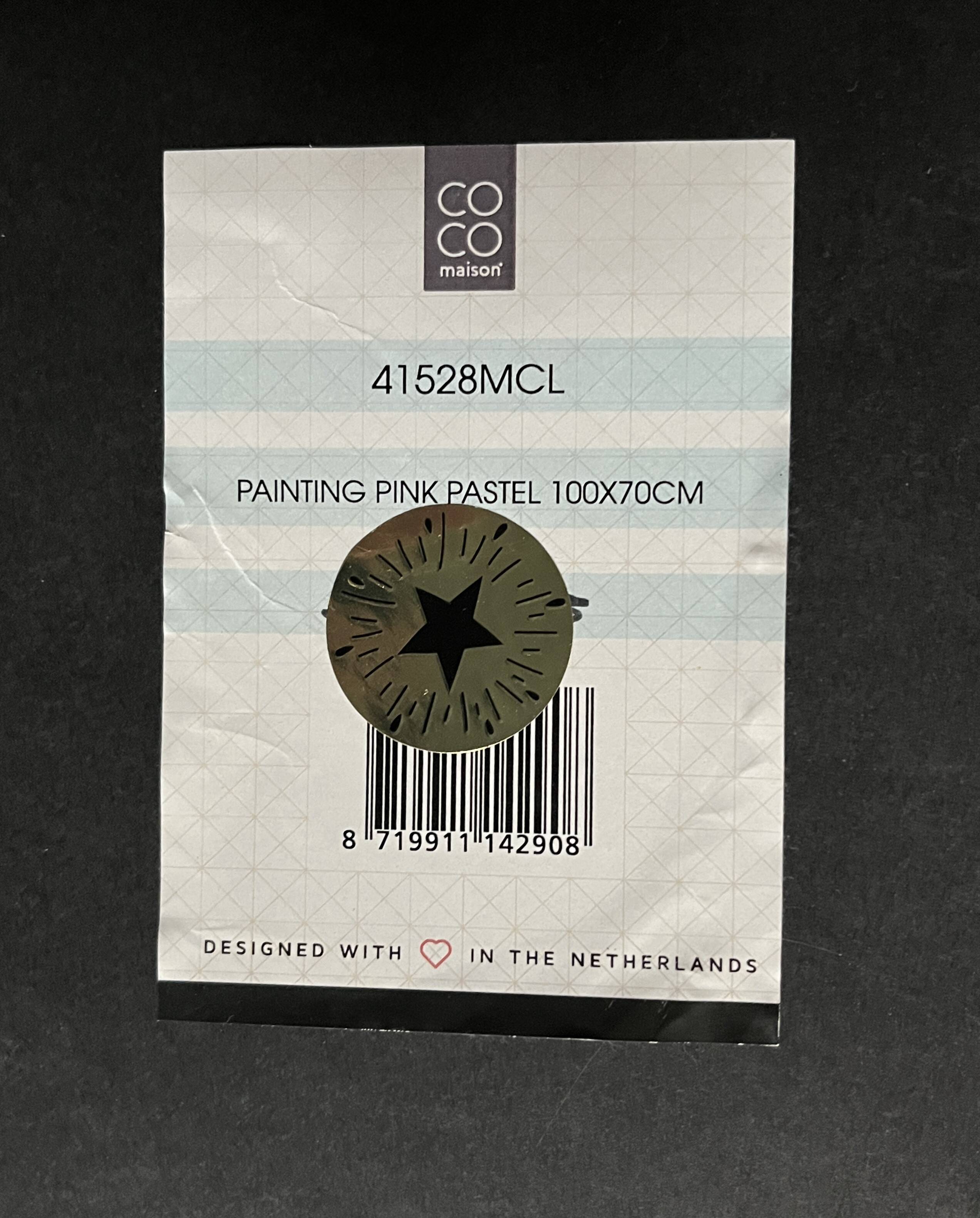 Painting on glass watercolor and gold abstraction important framing