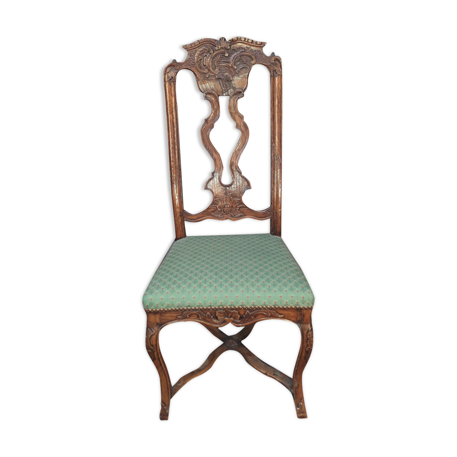 Carved Dutch chair