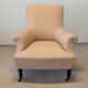 19th-century frog armchair
