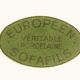 Lot 6 old fish plates, Sofafils porcelain