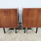 A pair of side cabinets, designed by Günter Renkel for REGO / Twen, Germany