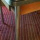 50s wooden kitchen table zinc formica