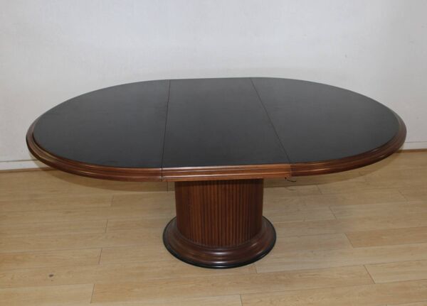 Table Ronde de style Art Déco par Grange vers 1980