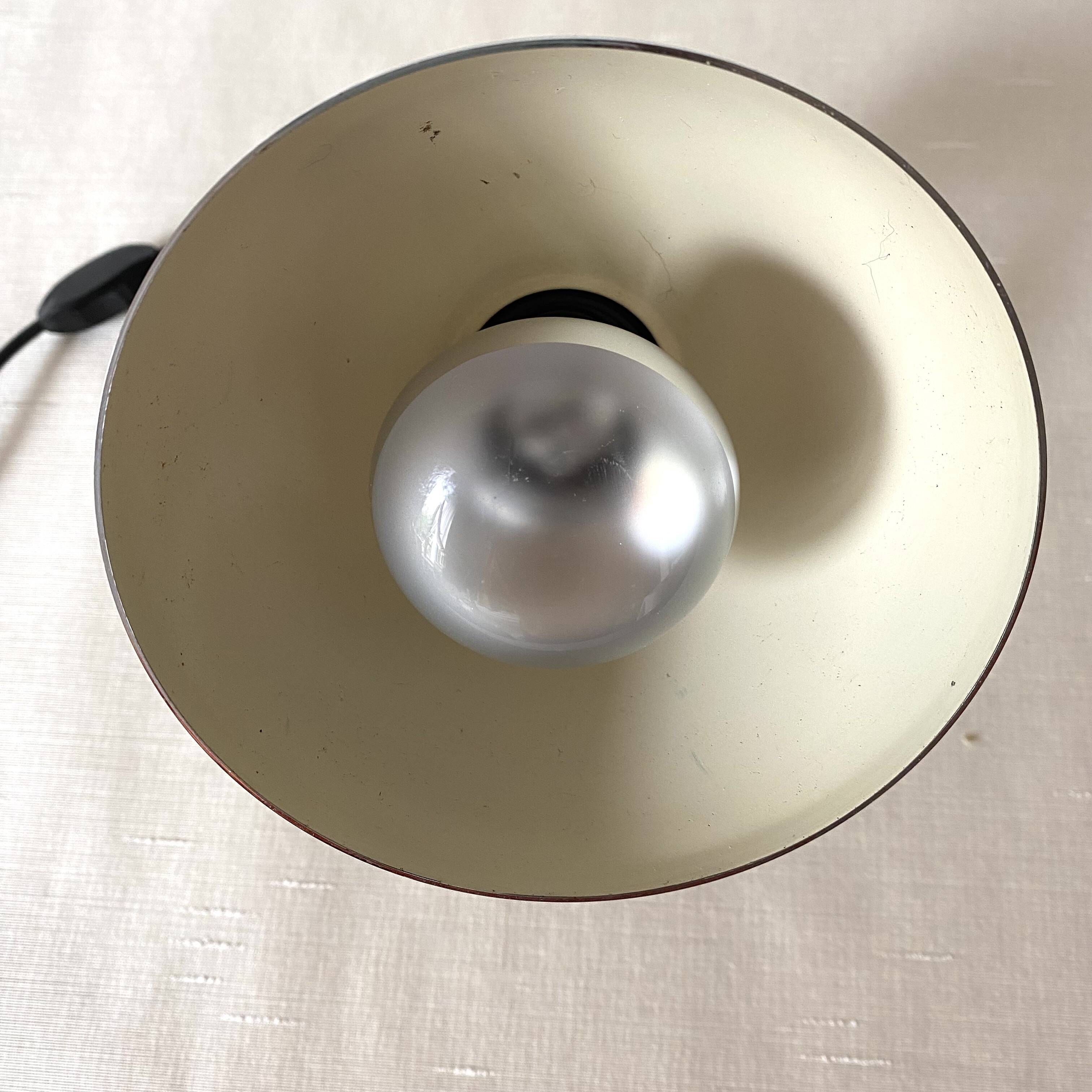 Adjustable chrome vintage clamp spotlight