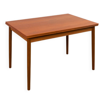 Table à manger extensible classique en teck par AR Mobler, Danemark, années 1960