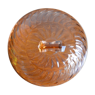 Pink glass bell