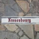 Enseigne publicitaire ancienne biere kronenbourg