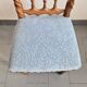 Chaise vintage en bois sculpté