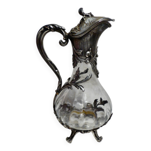 Aiguière ancienne cristal