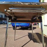 Formica black marble dining table - 1960 - Supermatic - vintage