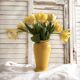 Lot grès et céramique – 2 vases vintage & 4 assiettes en grès spiralé