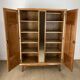Art Deco wardrobe in solid oak restored – 1930s-1940s