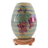 Lunéville earthenware vase