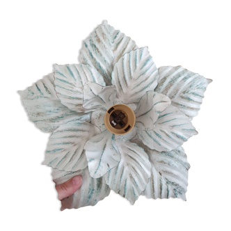 Flower wall lamp
