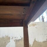 Rustic farmhouse table, solid oak, 2m