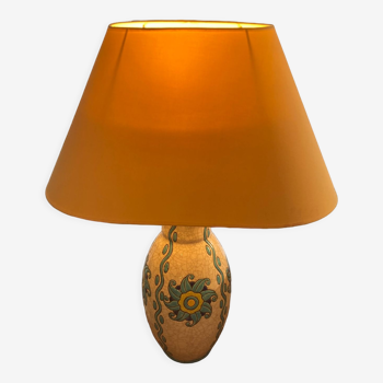 Lampe De Table Par Boch Frères Keramis XXe