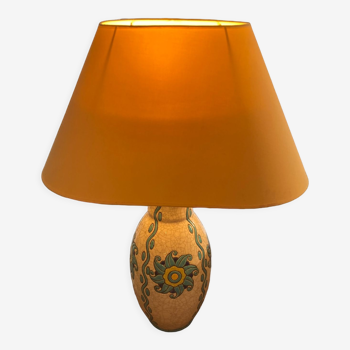 Table lamp by Boch Frères Keramis XXth