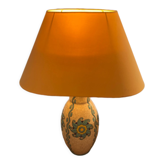 Lampe De Table Par Boch Frères Keramis XXe