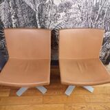 2 select largo armchairs by harri korhonen for inno, 2000