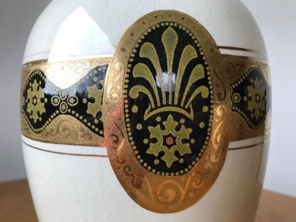 Vase en faïence signé Bosh Frères Kéramis, BFK, circa 1900