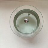 Jewelry box in glass and stainless steel design