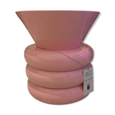 Axel Chay. Table d'appoint tabouret rose barbie