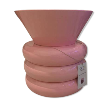 Axel Chay. Pink Barbie side table stool.
