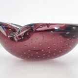 Vintage pocket tray in Murano 1960