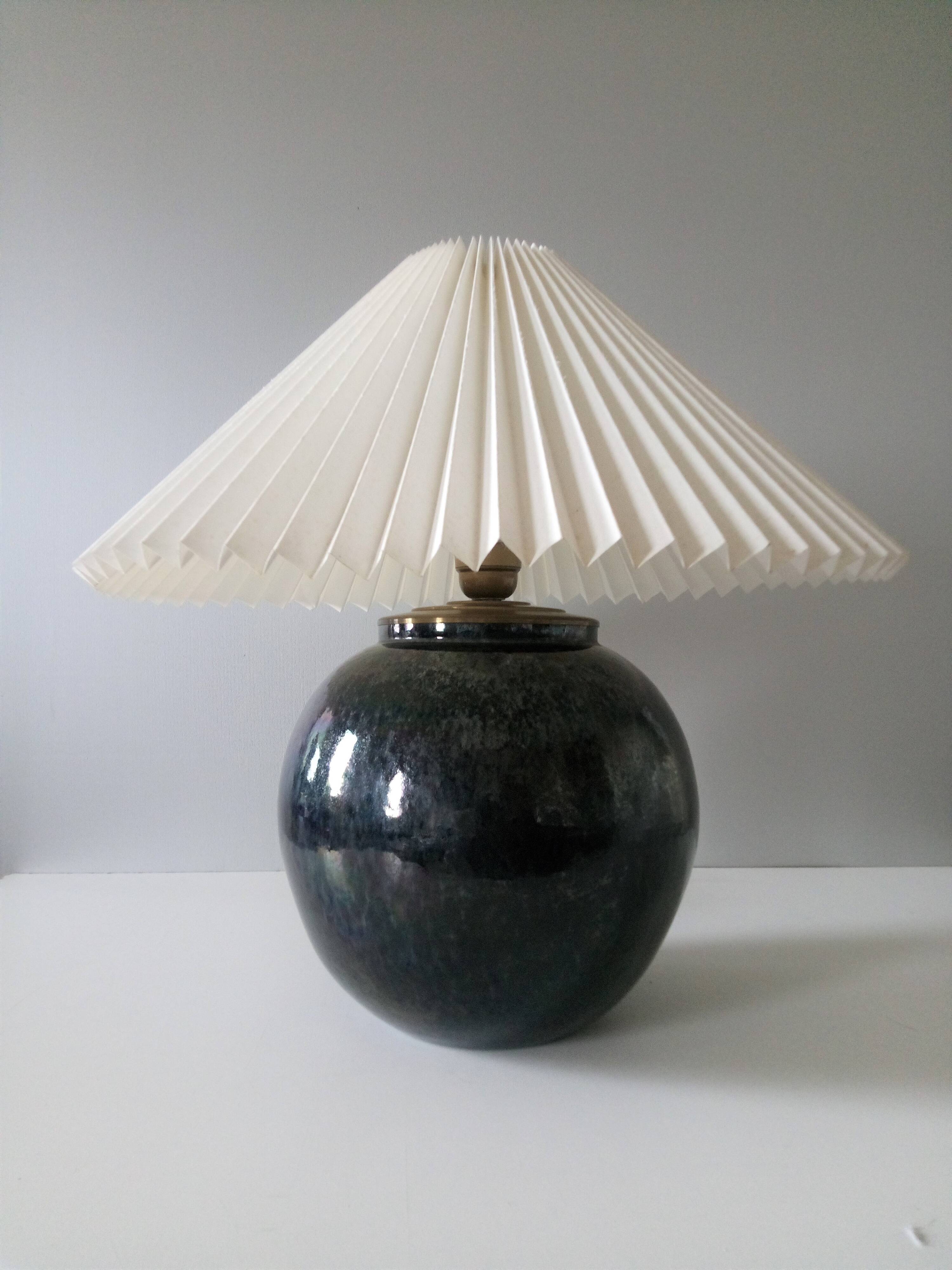 Lampe de table céramique - Jérôme Massier Vallauris