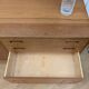 Small vintage Scandinavian teak sideboard.
