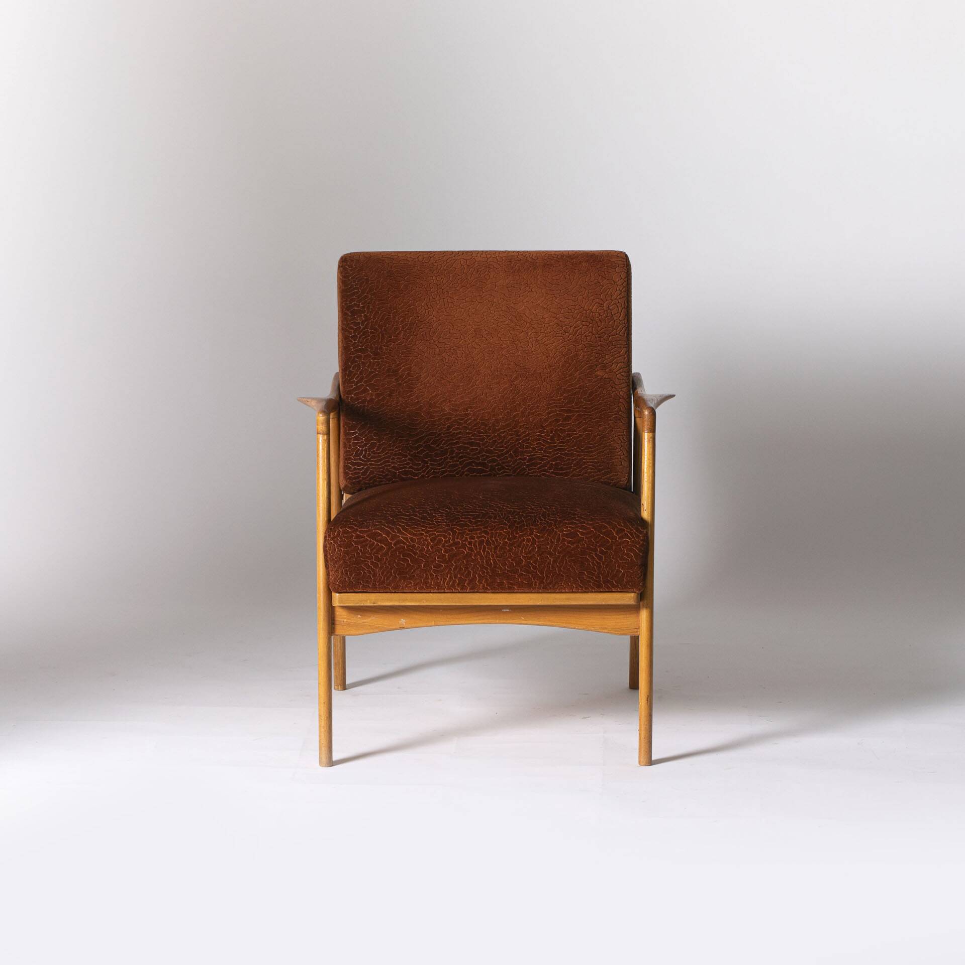 Paire de fauteuils de style scandinave par Sedláček & Vyčítal pour Dřevotvar Jablonné nad Orlicí, 1960