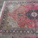 Sino ghoum handmade persian oriental rug in silk 250 x 158