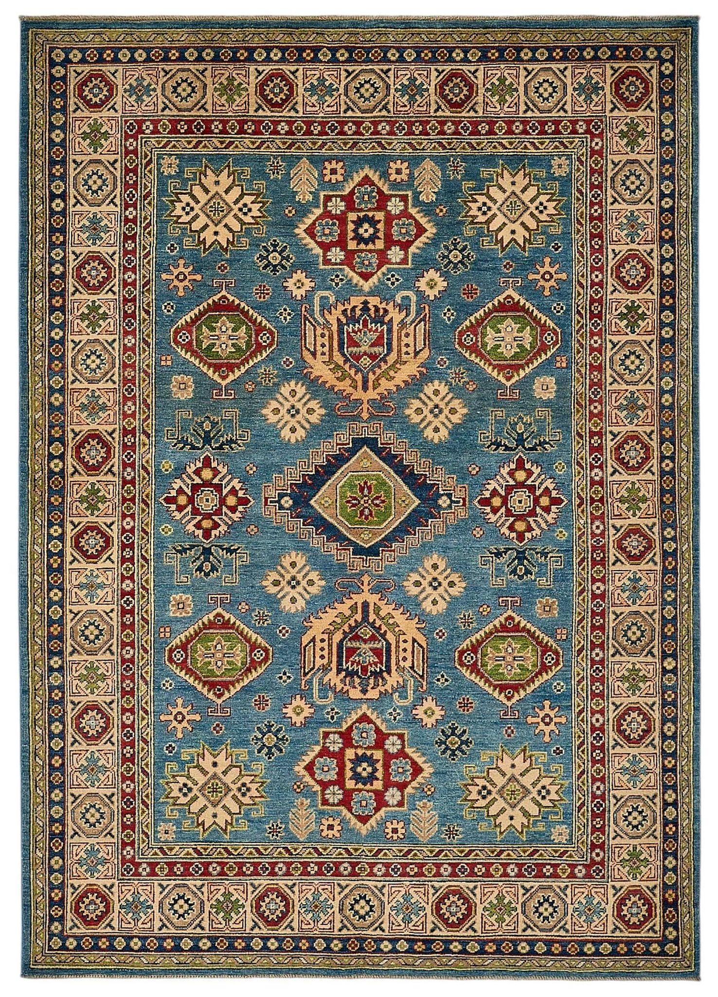 Turkish Handknotted Wool Oushak Rug 170 cm x 236 cm