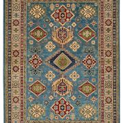 Turkish Handknotted Wool Oushak Rug 170 cm x 236 cm