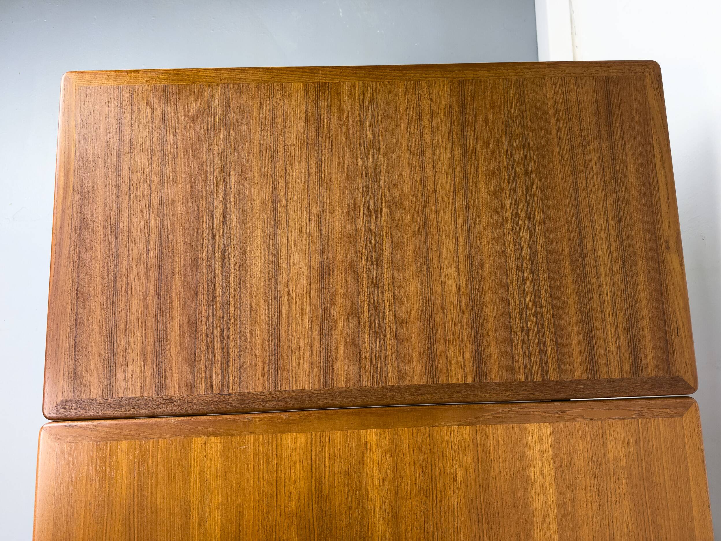 Table à manger en teck AT-312 par Hans J. Wegner pour Andreas Tuck, années 1960