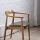 Chaise Arne Wahl Iversen ST-750 en orme, années 1960, Danemark