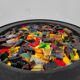Table basse 1950 lumineuse
