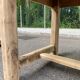 Large extendable farmhouse dining table stripped in solid oak 200-300cm