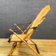 Antique safari campaign lounge folding chair, Spain 19th century