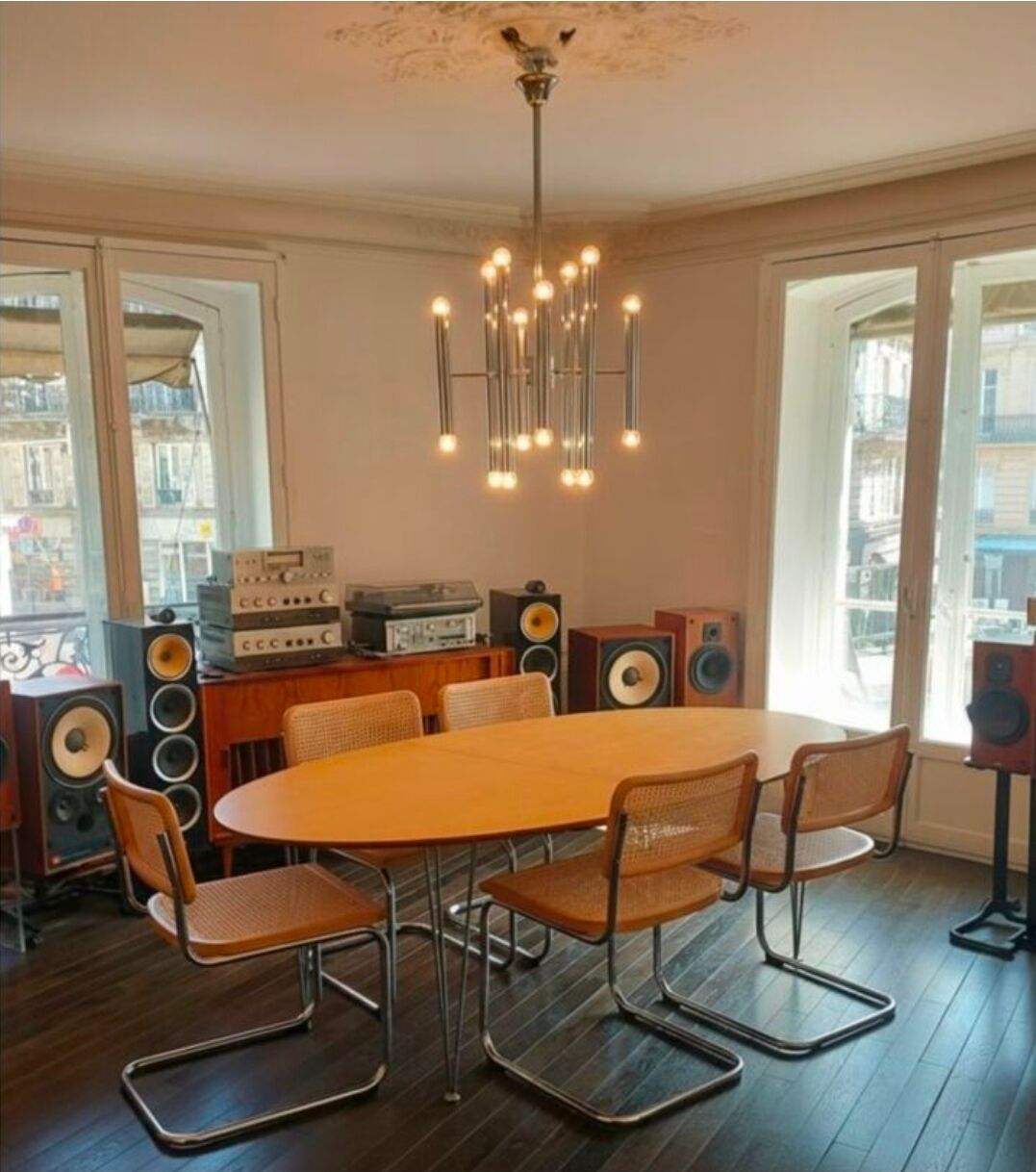 Chaises Cesca B32 par Marcel Breuer