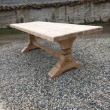 Solid oak monastery tables