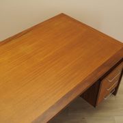 Teak desk by Jensen & Valeur for Munch, Denmark, 1960s.