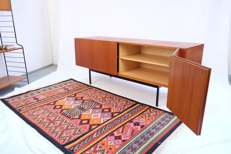 Mid-Century buffet/commode style, Behr Waeckerlin B20 in teak, 1960s.