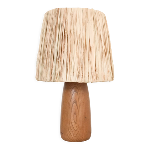 lampe à poser en bois