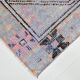 3x8 Ligth Blue Vintage Runner Rug, 77x229Cm