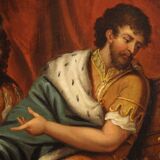 French painting of the 19th century: Solomon and the Queen of Sheba