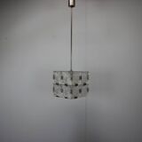 Mid-Century Glass Pendant by Kamenicky Šenov, 1960s, Czechoslovakia